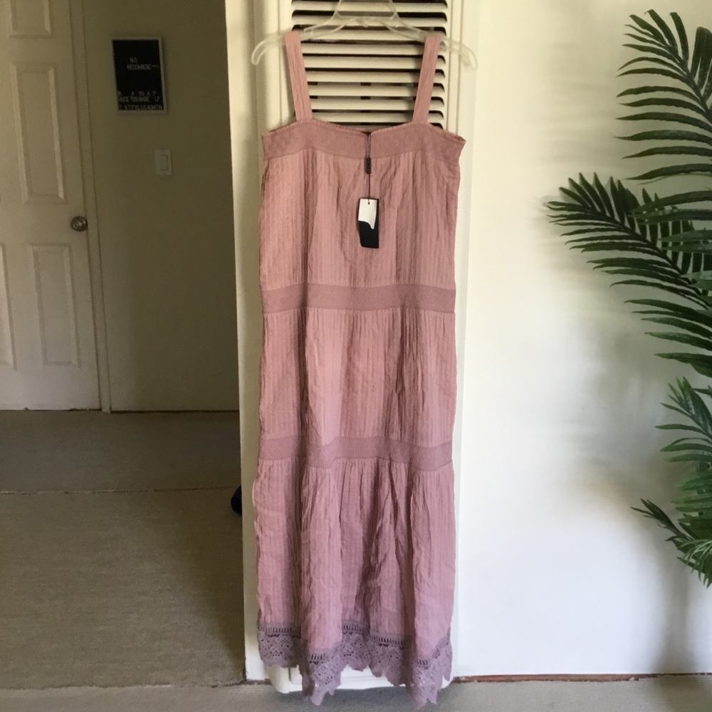 Loalde Mauve Maxi Dress size 8
